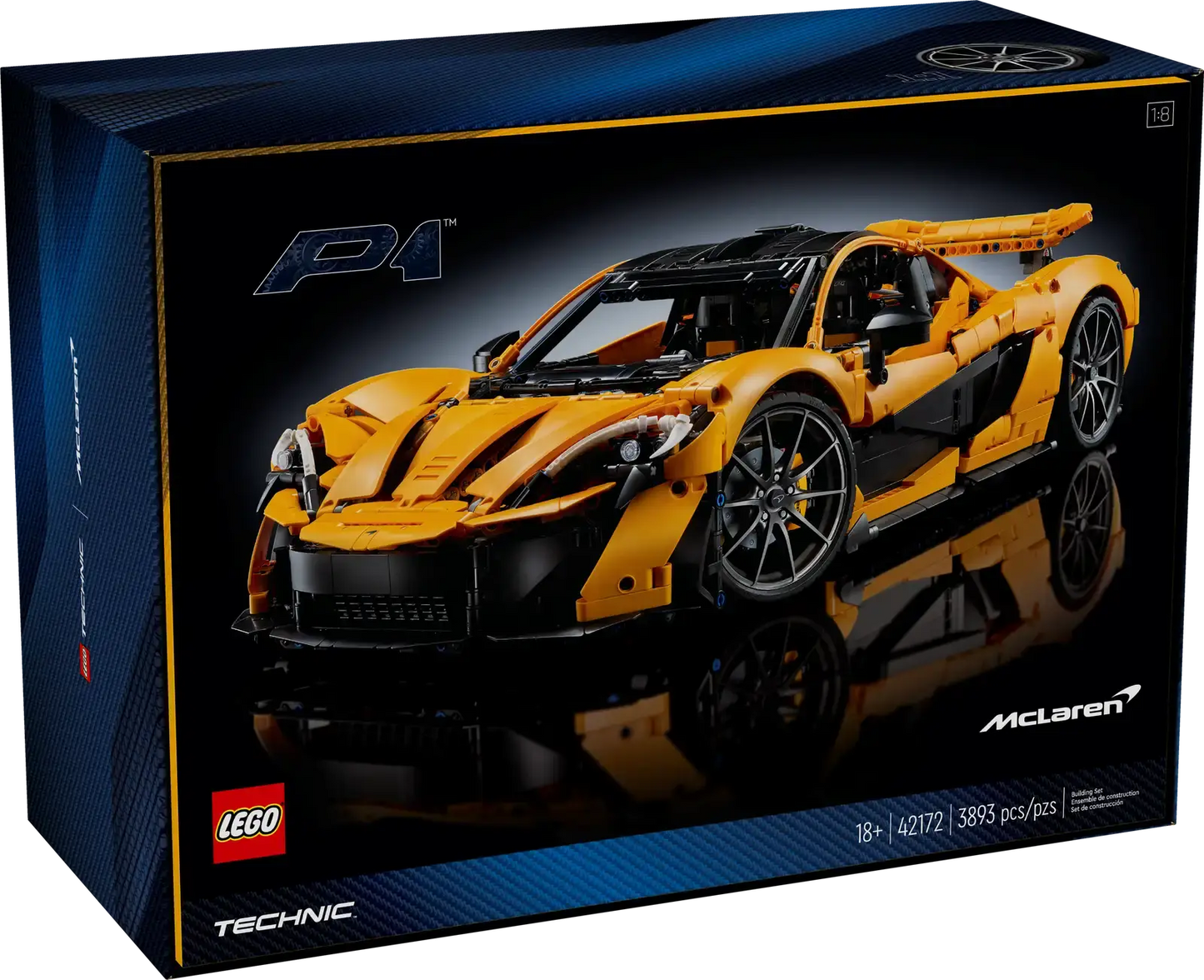 LEGO Technic McLaren P1 42172 Enforce Records