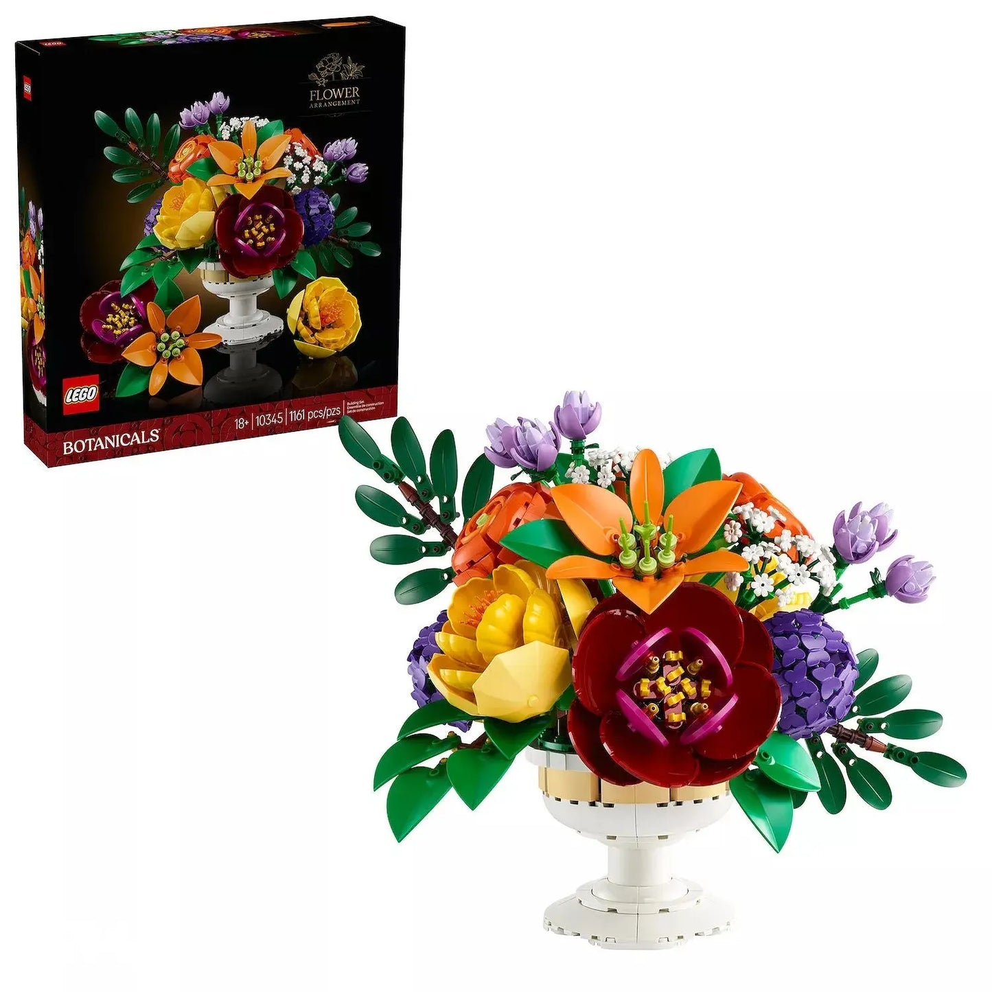 LEGO Botanicals Flower Arrangement Set 10345 Enforce Records