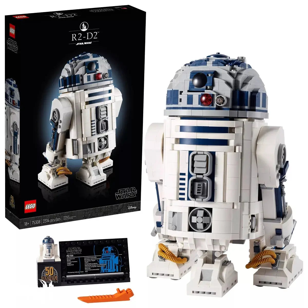 LEGO Star Wars R2-D2 Droid Building Set 75308 Enforce Records