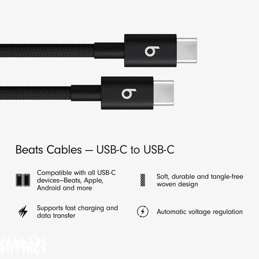 Beats USB-C Charging Cable Enforce Records