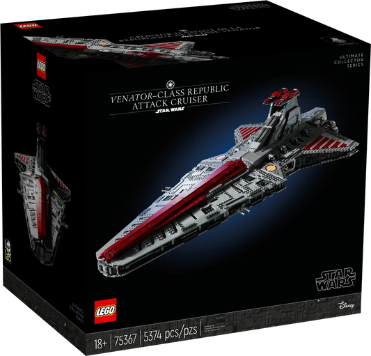 LEGO Venator-Class Republic Attack Cruiser™ Enforce Records