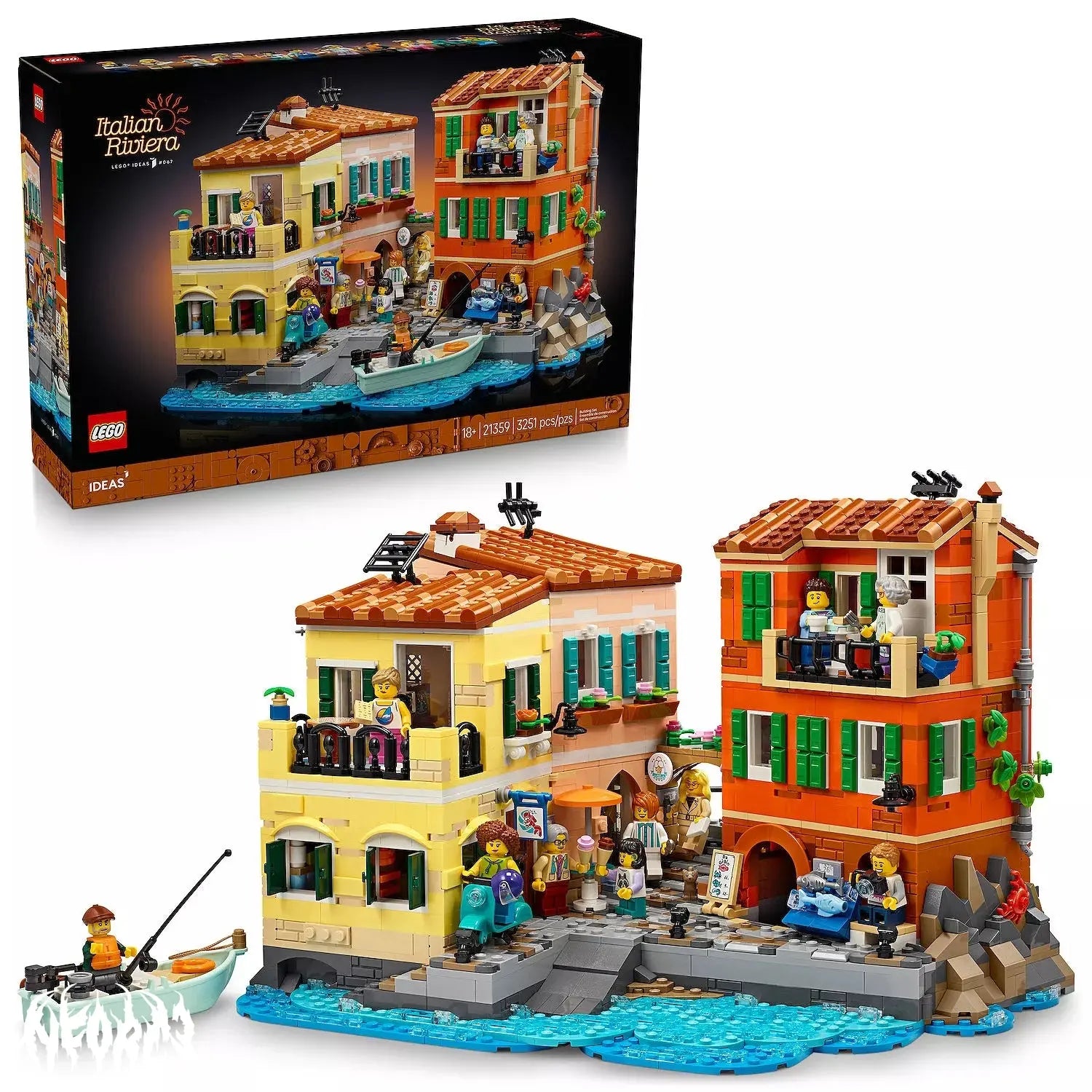 LEGO Ideas Italian Riviera Set 21359 Enforce Records