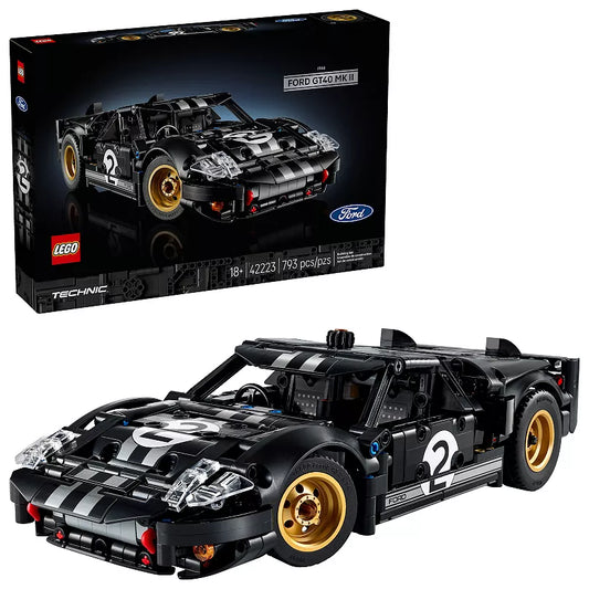 LEGO Technic 1966 Ford GT40 MKII Race Car Set 42223