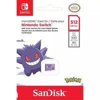 SanDisk Nintendo Switch 1: Pokemon MicroSD Card Enforce Records