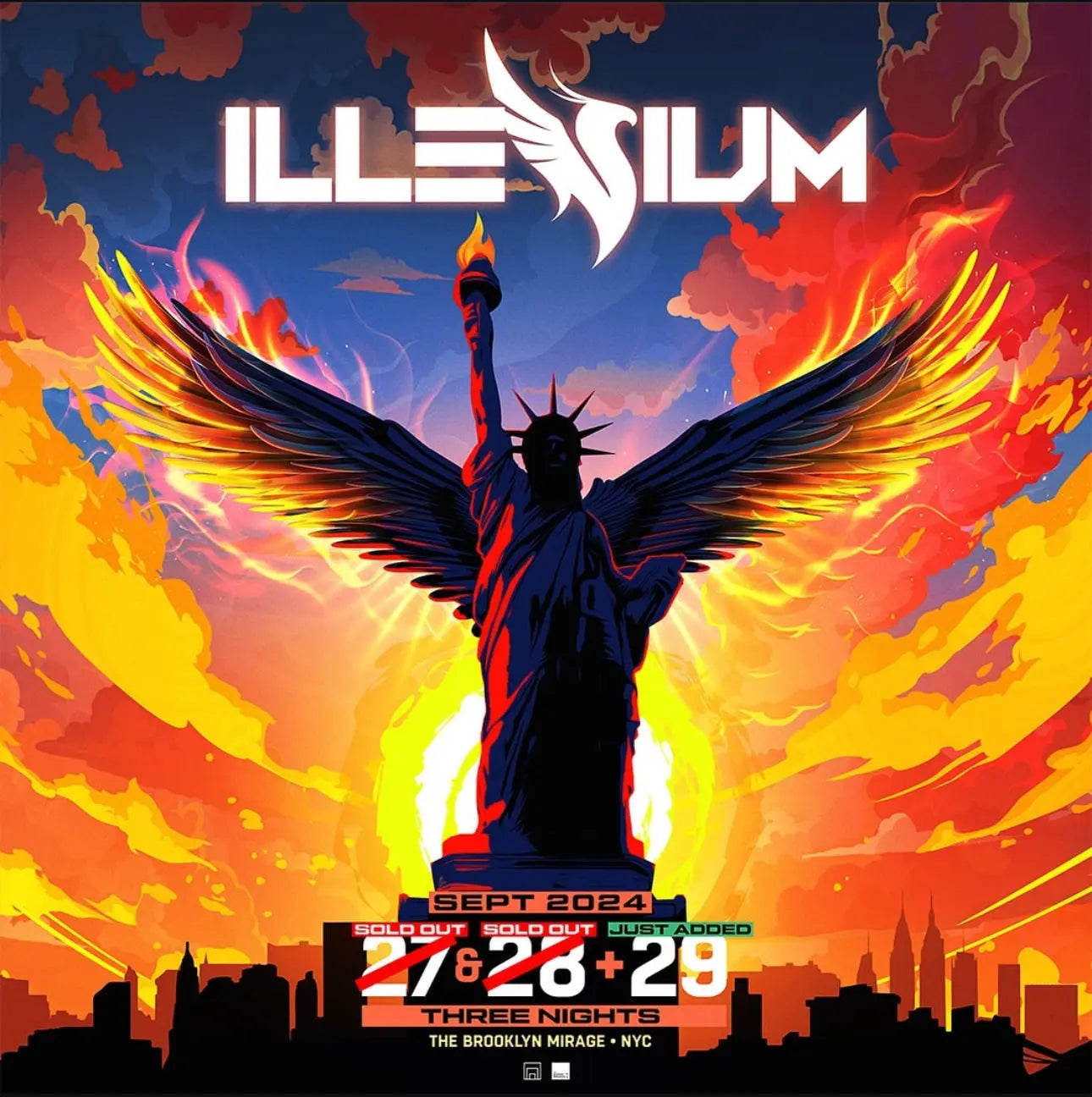 ILLENIUM Tickets - The Brooklyn Mirage at Avant Gardner Enforce Records