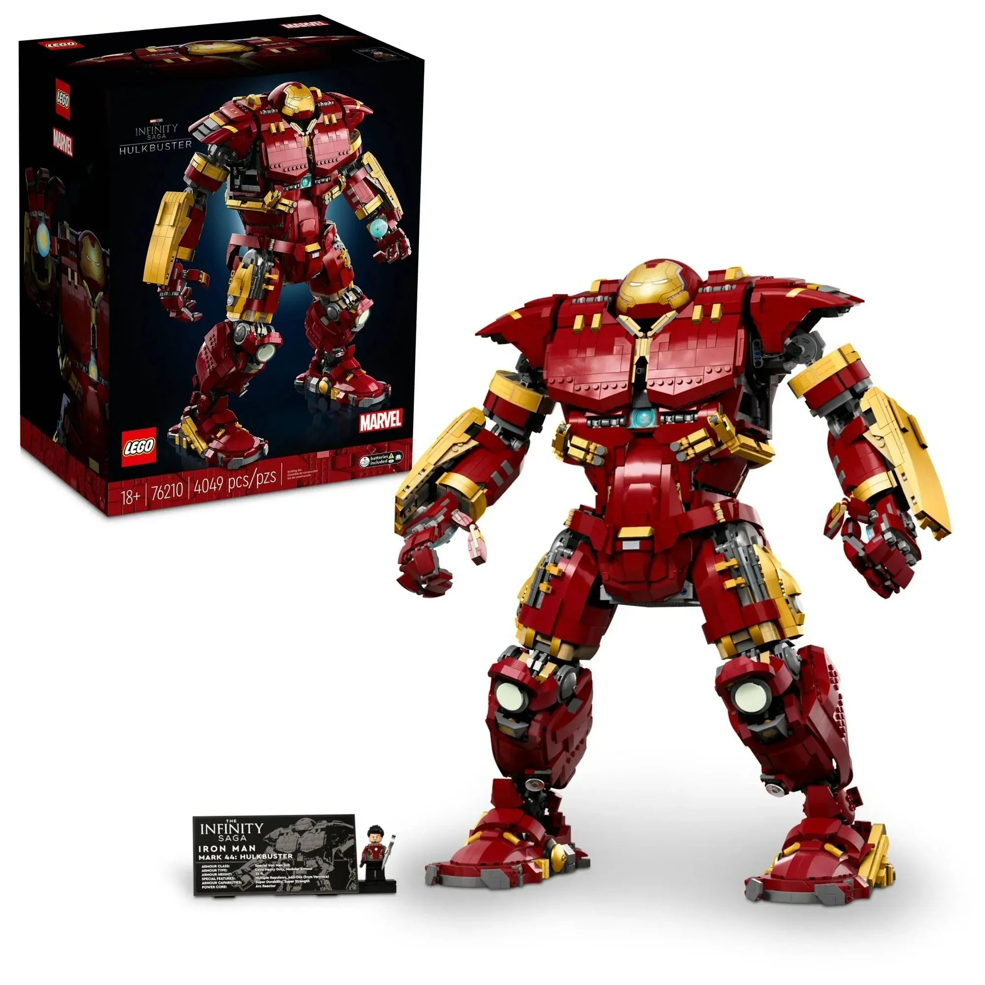 LEGO Marvel Hulkbuster 76210 Enforce Records