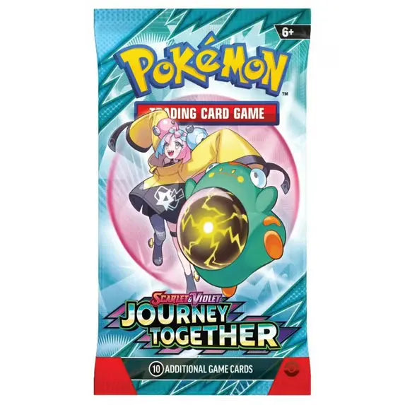Pokemon Journey Together Booster Pack Enforce Records