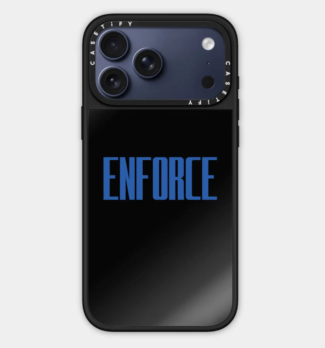 ENFORCE Casetify iPhone Black Mirror Cases Enforce Records