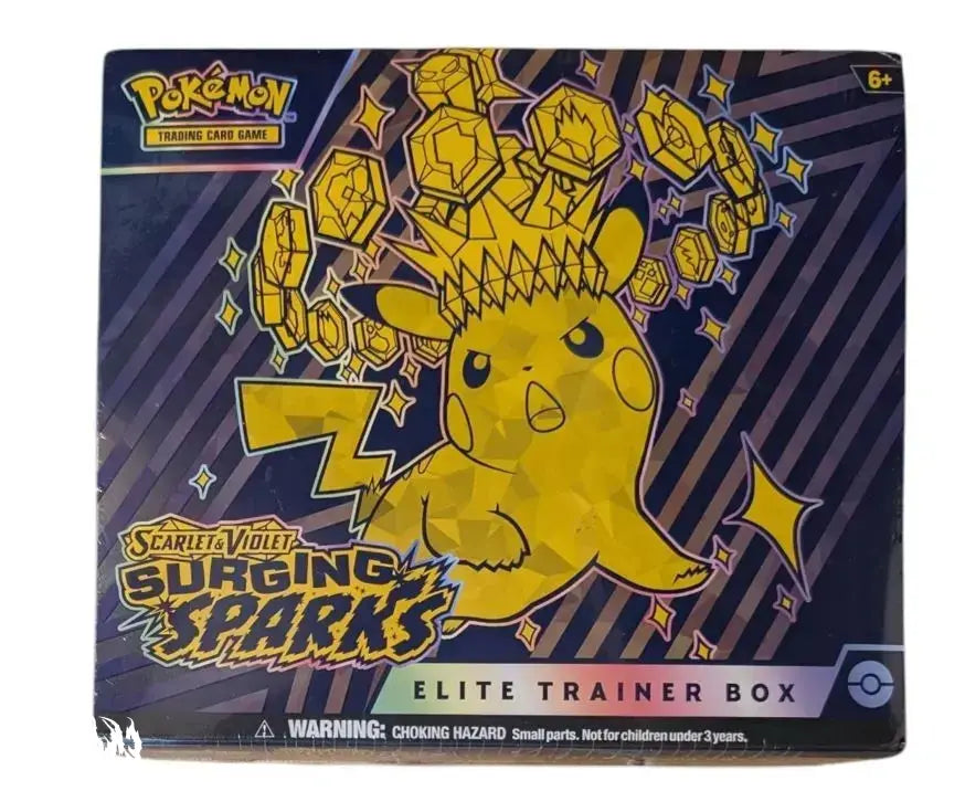 Pokémon English Scarlet & Violet Surging Sparks Elite Trainer Box Enforce Records