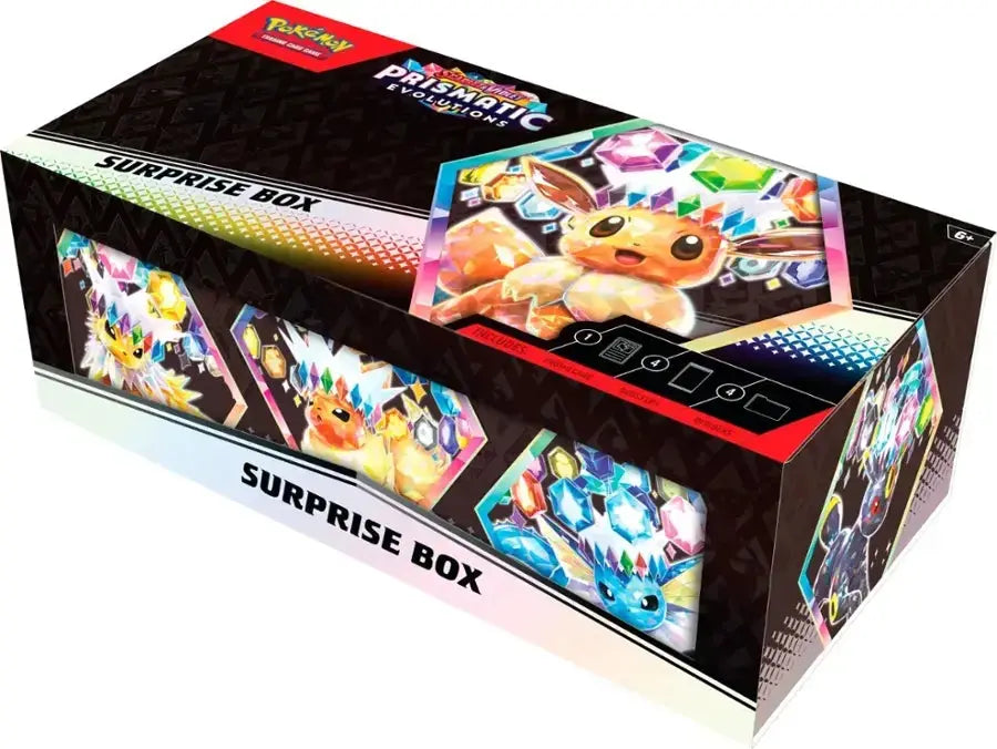 Prismatic TCG: Prismatic Evolutions Surprise Box Enforce Records