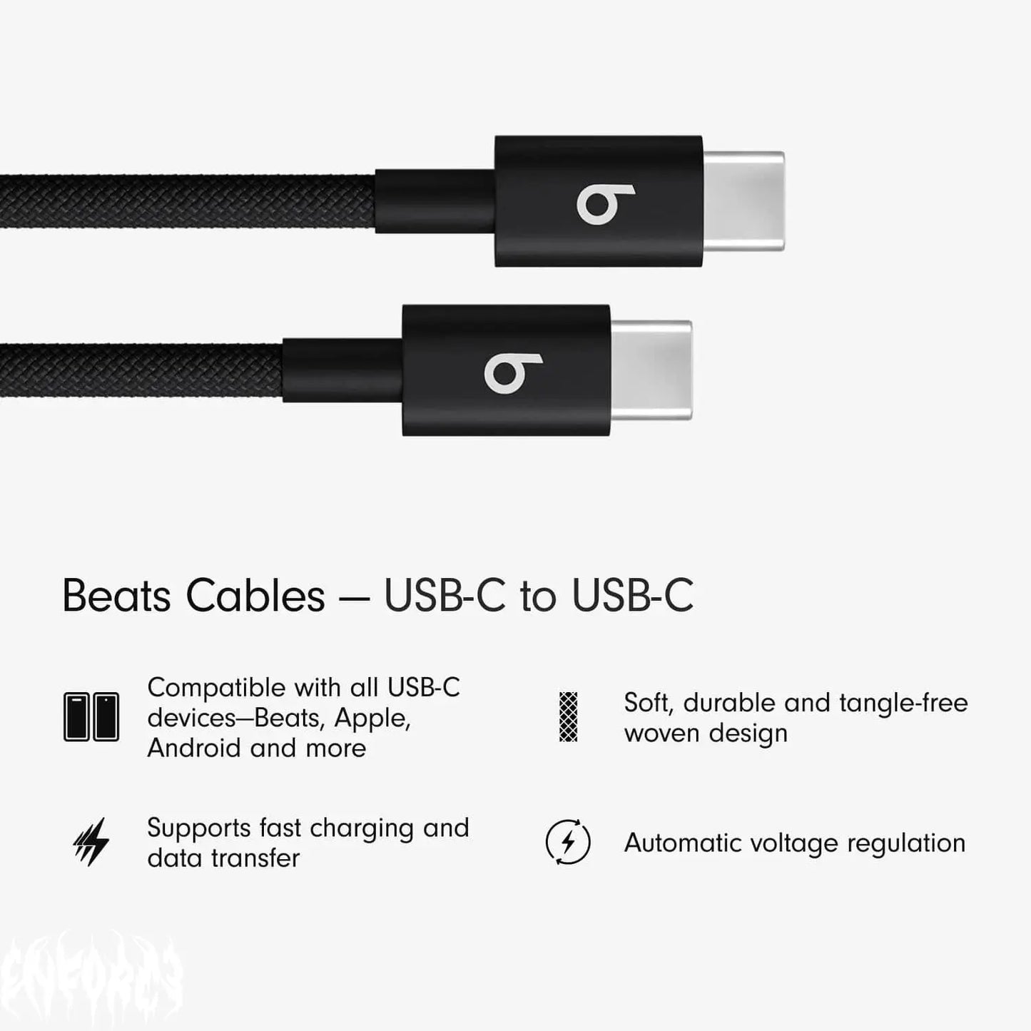 Beats USB-C Charging Cable Enforce Records