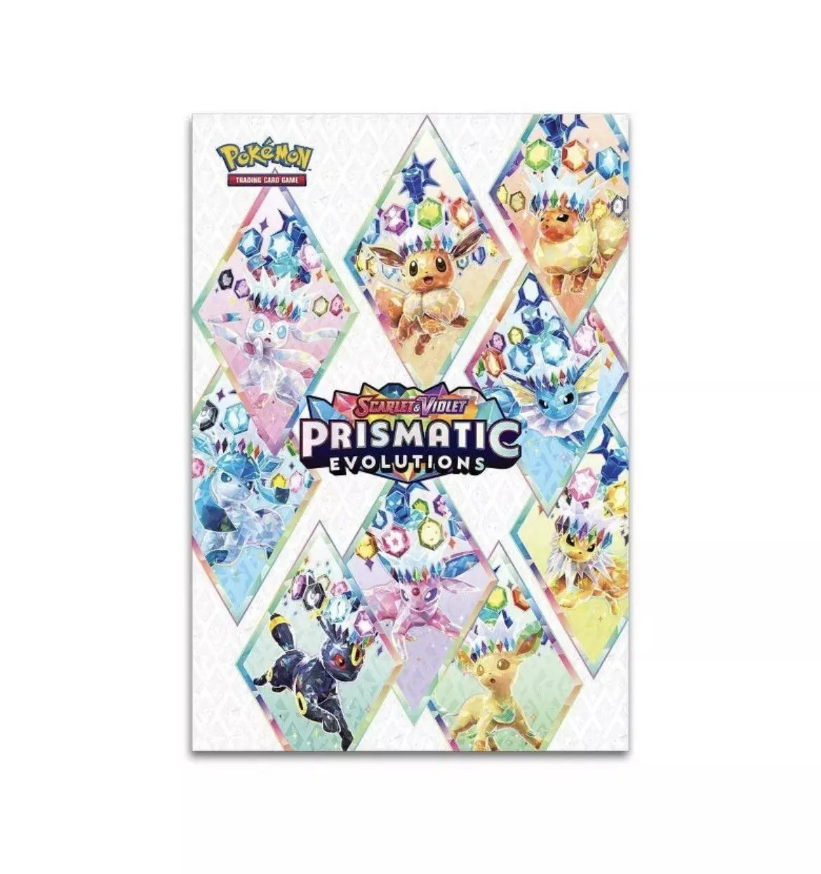 Pokemon TCG: Scarlet & Violet Prismatic Evolutions Poster Collection Enforce Records